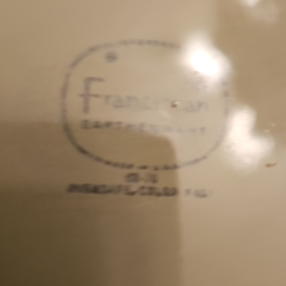 Franciscan Cream Vase